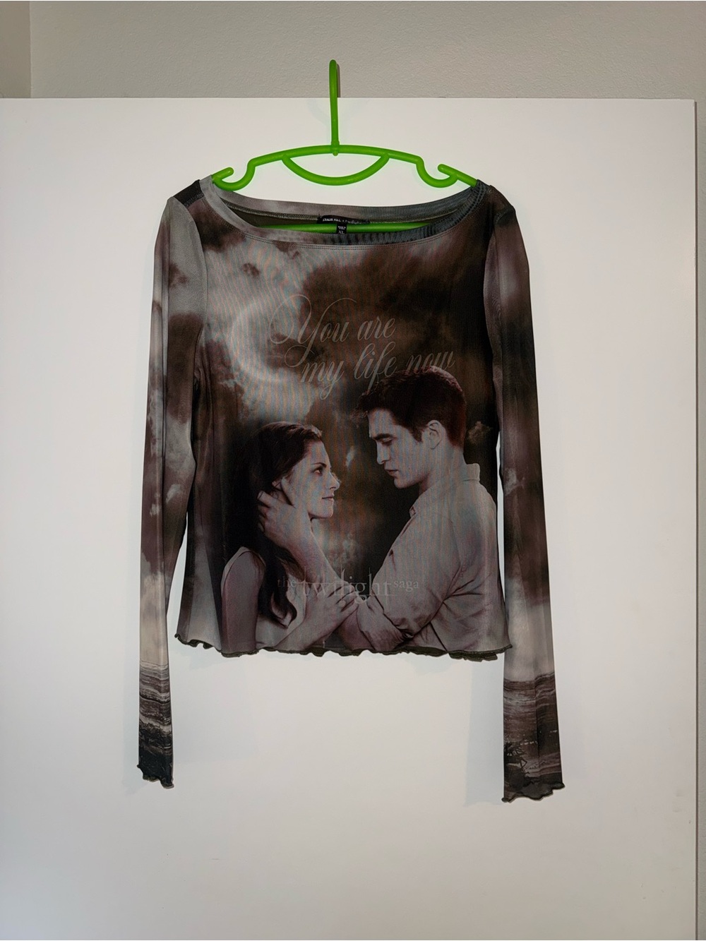 Dolls KillxTwilight Graphic Sheer Long-Sleeve Tee